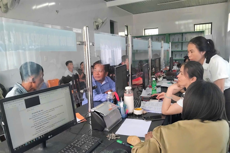 Xã Thăng Điền tập trung vận hành hiệu quả bộ máy mới