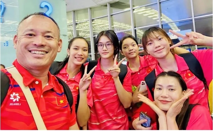 Tuyển bóng chuyền nữ Việt Nam dự giải Thượng Hải Future Star 2025
