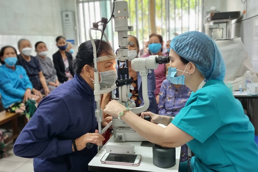Tam Kỳ Project tài trợ phẫu thuật PHACO miễn phí tại Bệnh viện Đa khoa Quảng Nam