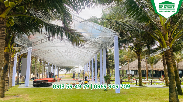 Những mẫu nhà bạt không gian được ưa chuộng trong tổ chức sự kiện