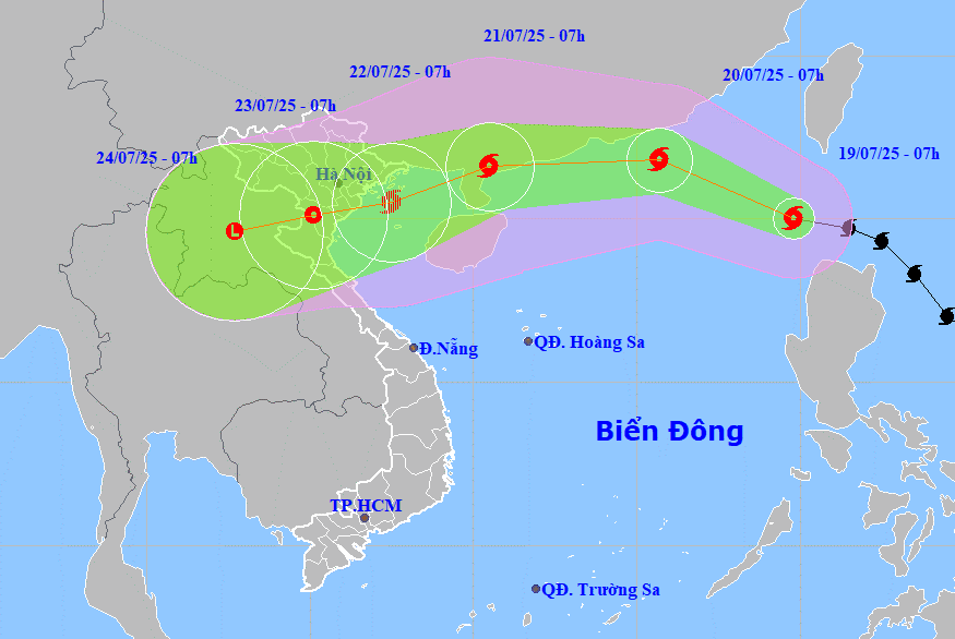 Bão số 3 tăng tốc, Đà Nẵng ban hành công điện ứng phó gió mạnh trên biển