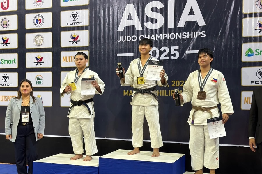 Judo Việt Nam xếp Nhất toàn đoàn giải vô địch Đông Nam Á