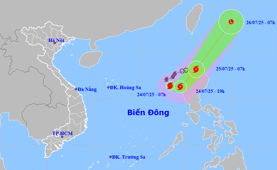 Chủ động theo dõi, ứng phó bão số 4 trên Biển Đông và dông, lốc, sét trên đất liền
