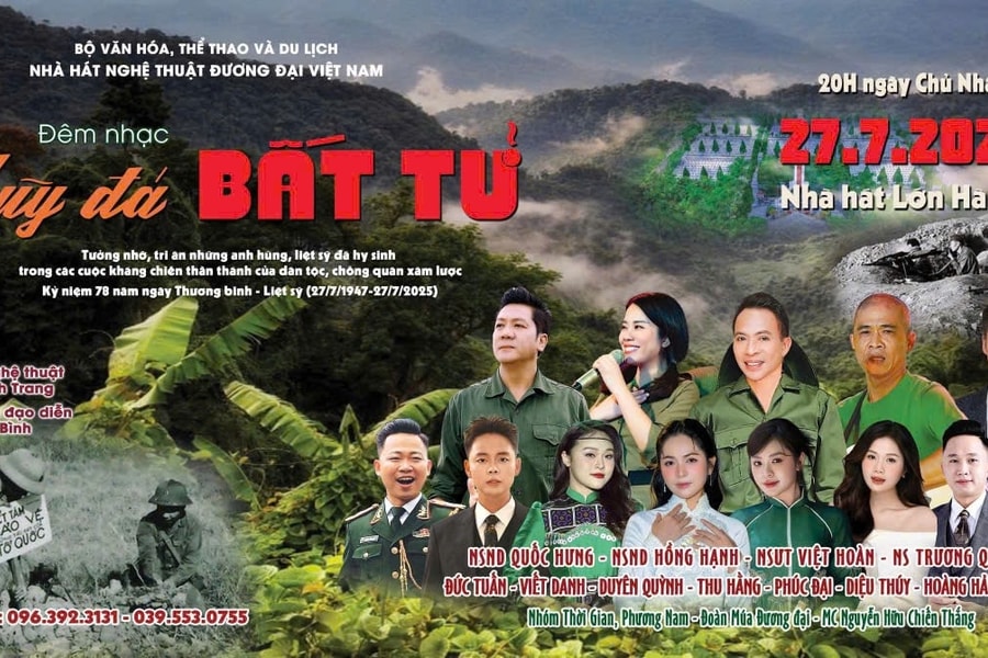 "Lũy đá bất tử" - Món quà thanh âm gửi tới người lính
