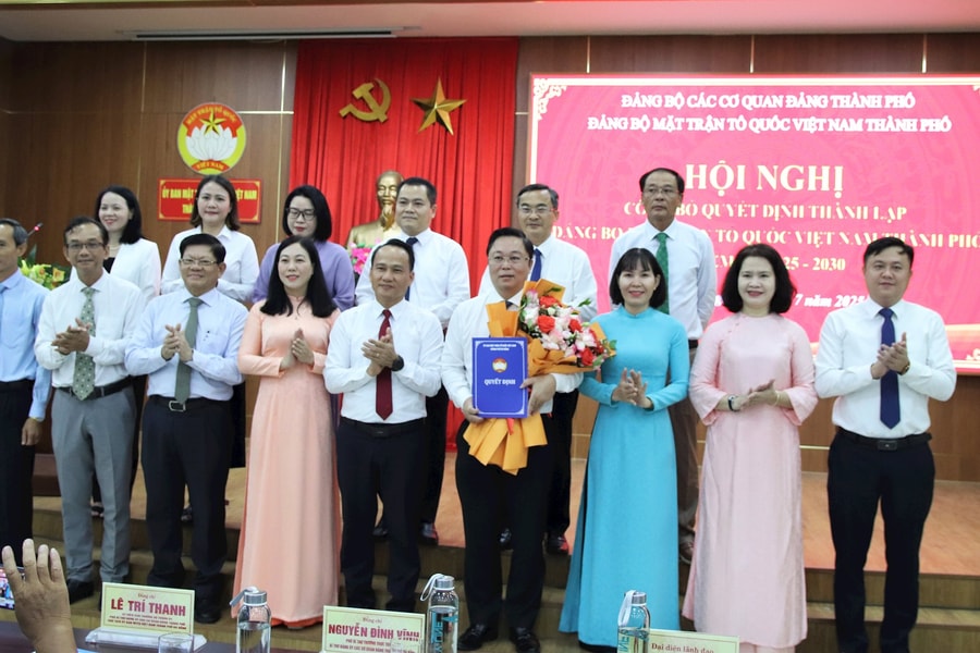 Ông Lê Trí Thanh giữ chức Bí thư Đảng ủy MTTQ Việt Nam thành phố Đà Nẵng