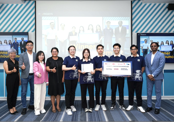 Sinh viên Đà Nẵng đạt quán quân eProjects Innovation Showcase 2025