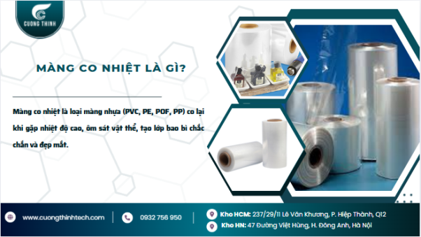 Màng co nhiệt – Giải pháp bao bì tối ưu cho doanh nghiệp trong kỷ nguyên tiết kiệm và tự động hóa