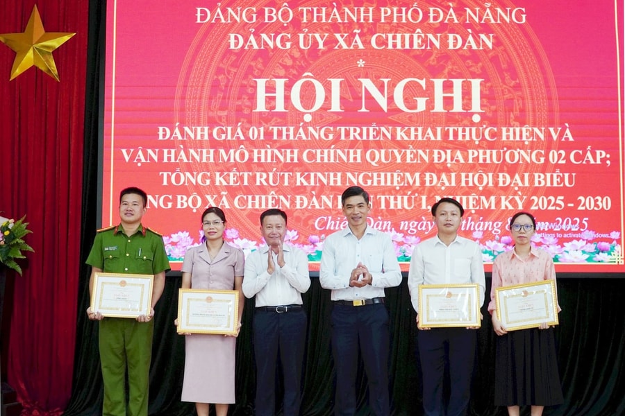 Xã Chiên Đàn nỗ lực vận hành bộ máy thông suốt, hiệu quả