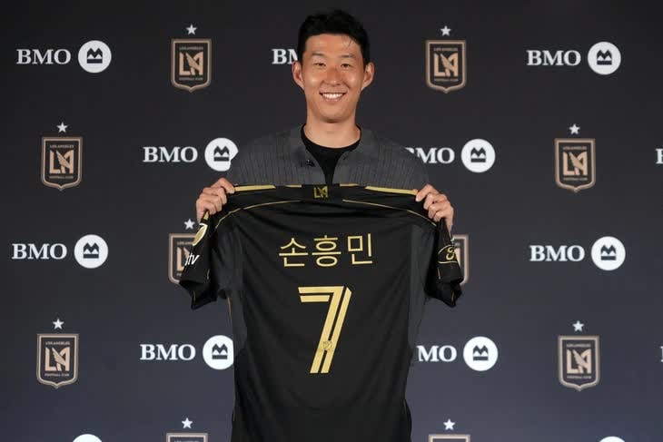 Son Heung-min gia nhập Los Angeles FC