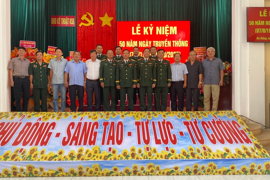 Kỷ niệm 50 năm ngày truyền thống Kho Kỹ thuật K55