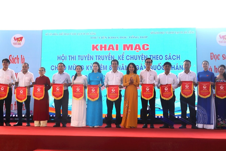 47 trường THCS tham gia hội thi tuyên truyền, kể chuyện theo sách