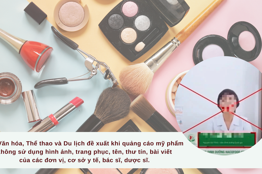 Đề xuất cấm quảng cáo mỹ phẩm gắn với hình ảnh bác sĩ