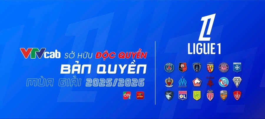 Khán giả Việt Nam có thể xem Ligue 1 mùa giải mới