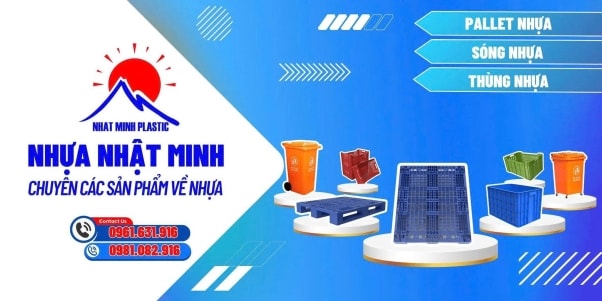 Nhựa Nhật Minh – Lựa chọn pallet nhựa uy tín cho doanh nghiệp