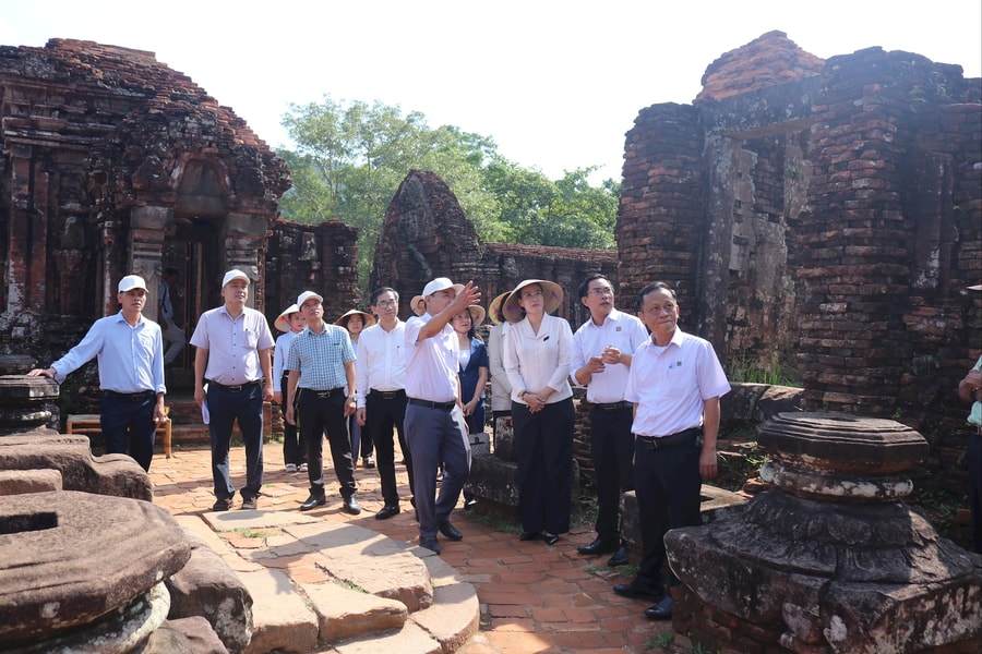 Tập trung công tác quy hoạch, phục hồi di tích quốc gia đặc biệt Khu đền tháp Mỹ Sơn