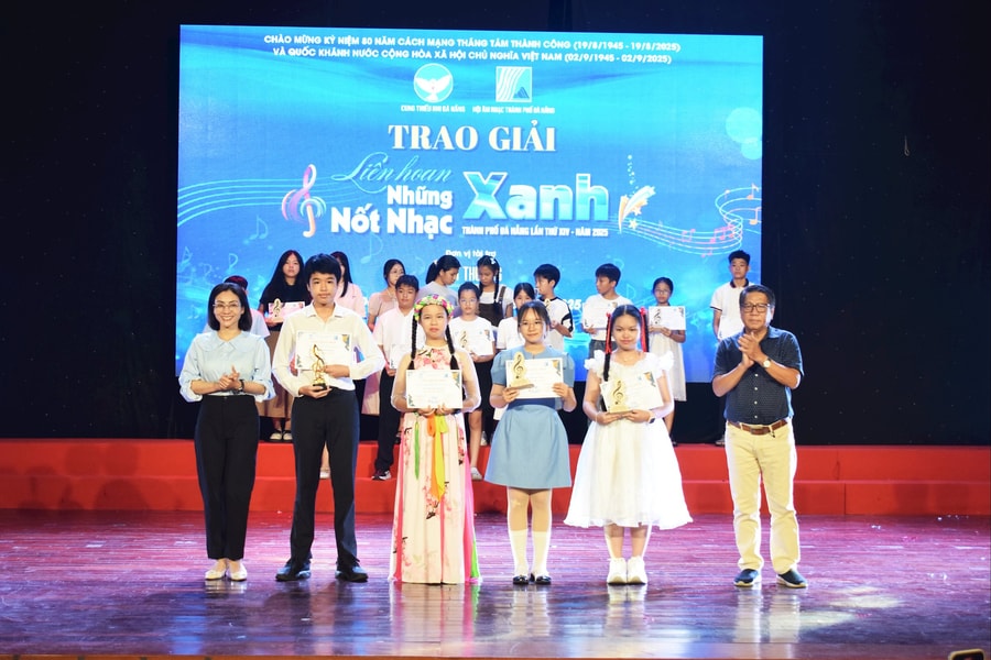 Trao giải Liên hoan “Những nốt nhạc xanh” thành phố Đà Nẵng lần thứ 14