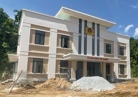 Đẩy nhanh tiến độ xây dựng trụ sở công an xã tại khu vực vùng cao Trà My