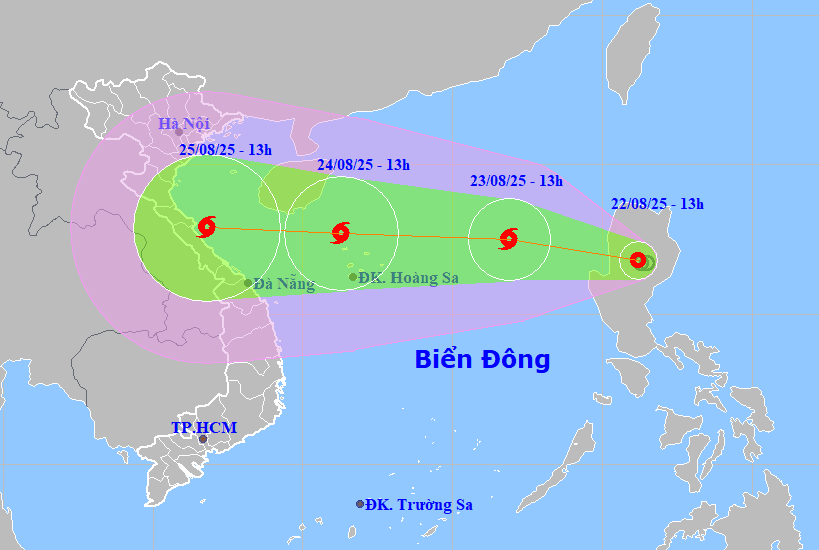 Áp thấp nhiệt đới có khả năng thành bão mạnh, gây mưa to từ Thanh Hóa đến Huế