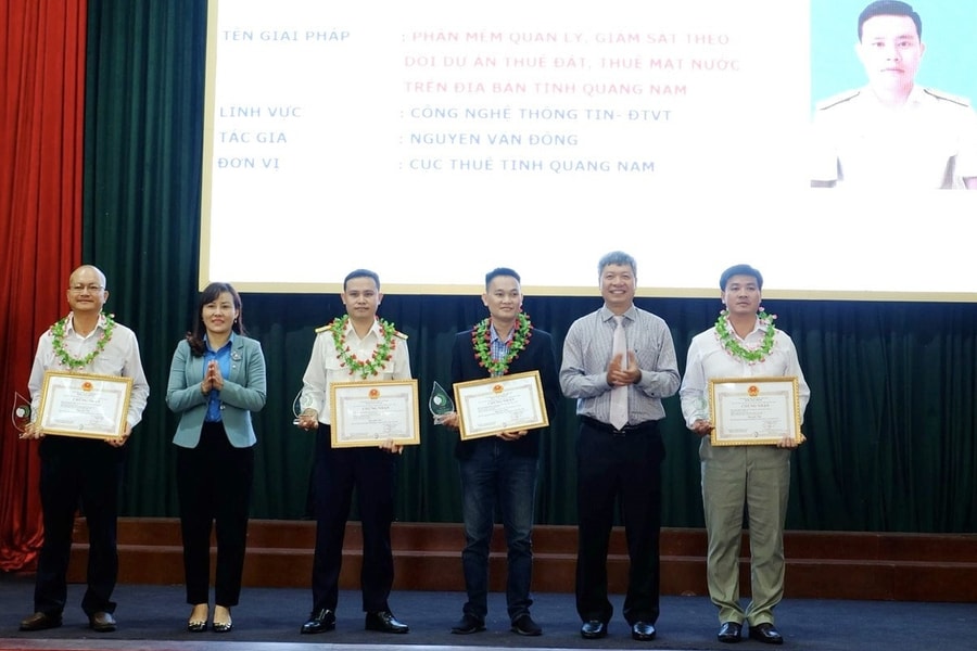Trao giải thưởng sáng tạo kỹ thuật Quảng Nam năm 2024-2025