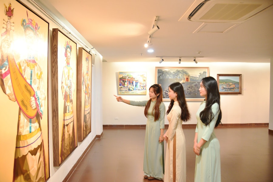 Cuộc hội ngộ ấn tượng của mỹ thuật Đà Nẵng - Huế