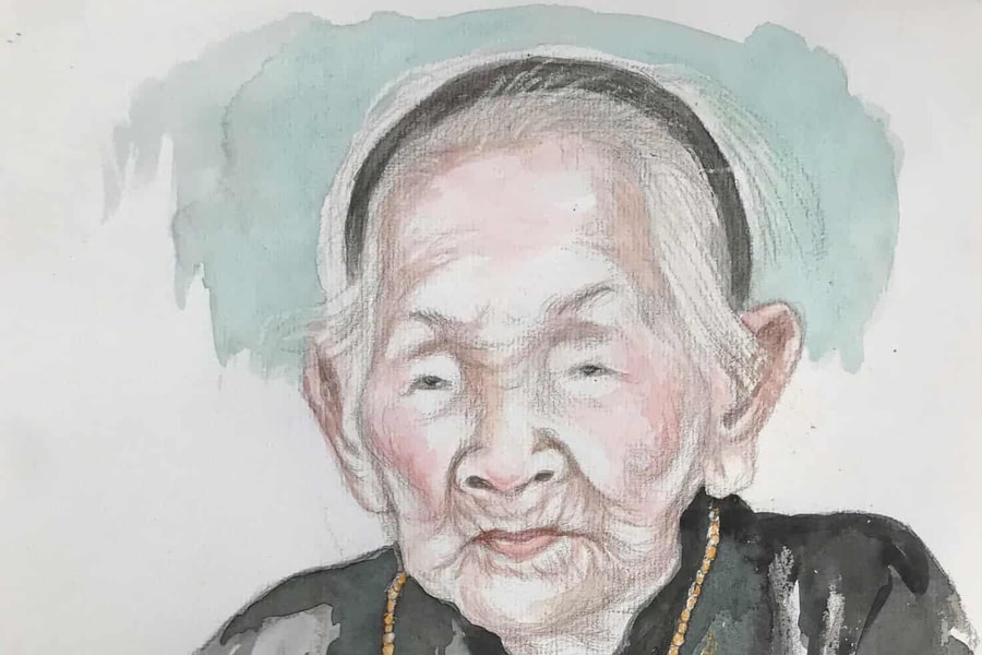Kỷ vật độc đáo tặng Bà mẹ Việt Nam anh hùng Lê Thị Thời