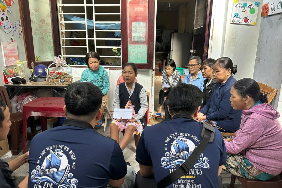 Chiến binh xanh lan tỏa tấm lòng thiện
