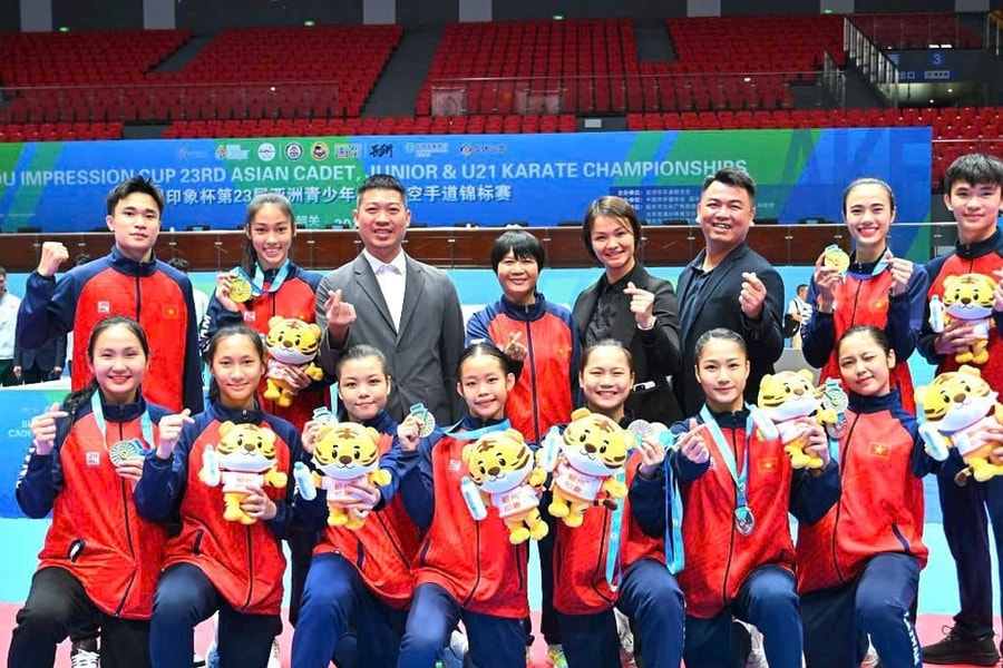 Da Nang karate fighter takes silver at Asian Cadet, Junior & U21 Karate Championships 2025