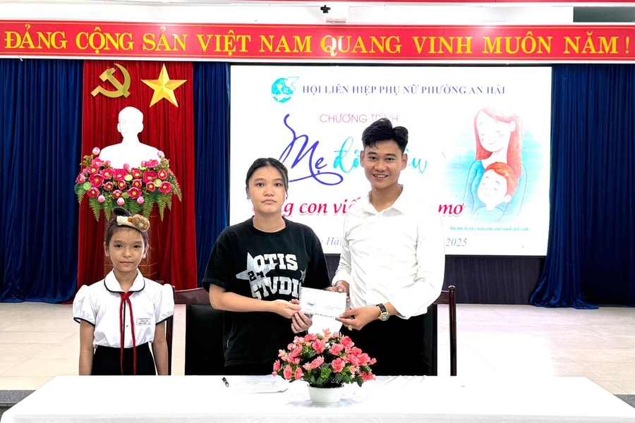 Phường An Hải có thêm 11 trẻ mồ côi được nhận đỡ đầu