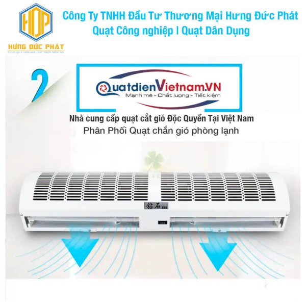 Quạt cắt gió - Giải pháp chắn gió hiệu quả cho không gian hiện đại