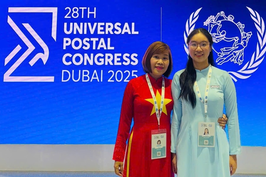 Nữ sinh Trường THPT chuyên Lê Quý Đôn đoạt giải Nhì cuộc thi viết thư UPU quốc tế năm 2025