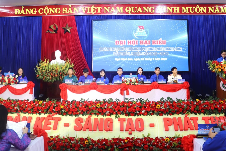 Nhiệm kỳ 2025 - 2030, Đoàn phường Ngũ Hành Sơn triển khai phong trào “5 tiên phong”