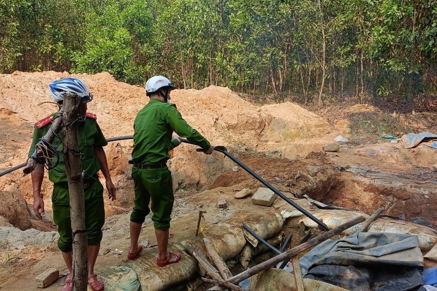 Đà Nẵng tăng cường kiểm tra, truy quét, bảo vệ khoáng sản chưa khai thác