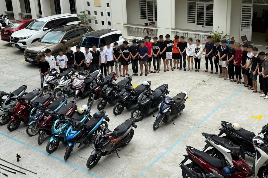 Xử lý nghiêm thanh thiếu niên gây rối trật tự công cộng