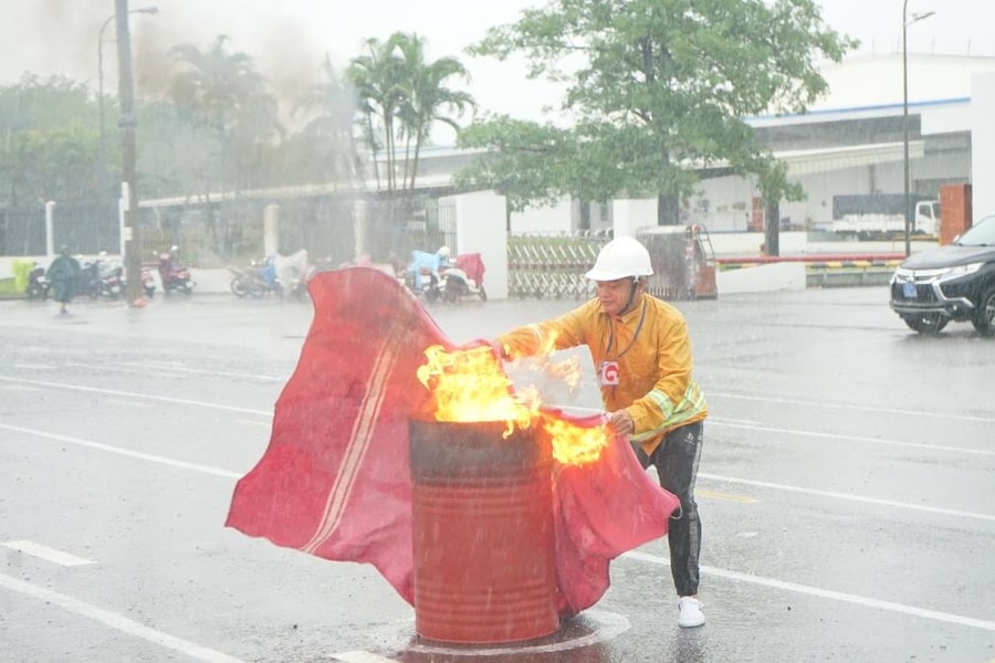 Sôi nổi hội thao nghiệp vụ chữa cháy và cứu nạn, cứu hộ tại Đà Nẵng