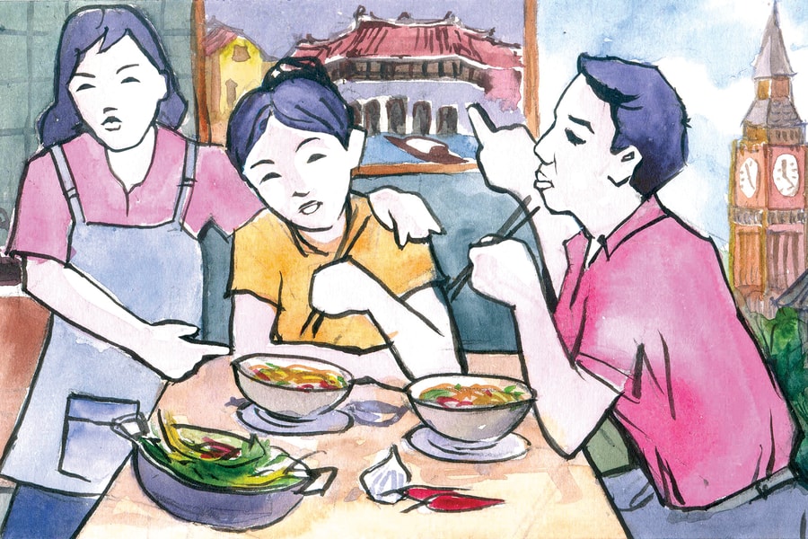 Tô cao lầu giữa lòng London