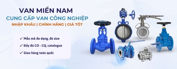 Địa chỉ phân phối các dòng van công nghiệp, van điều khiển điện chính hãng