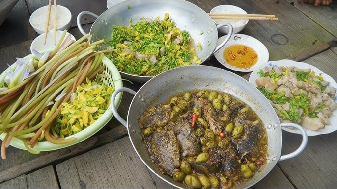 Cà na trong mùa nước nổi