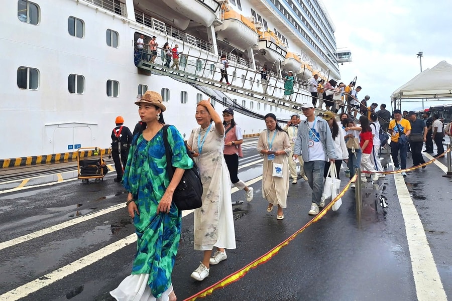 Adora Mediterranea cruise brings 2,500 international visitors to Da Nang