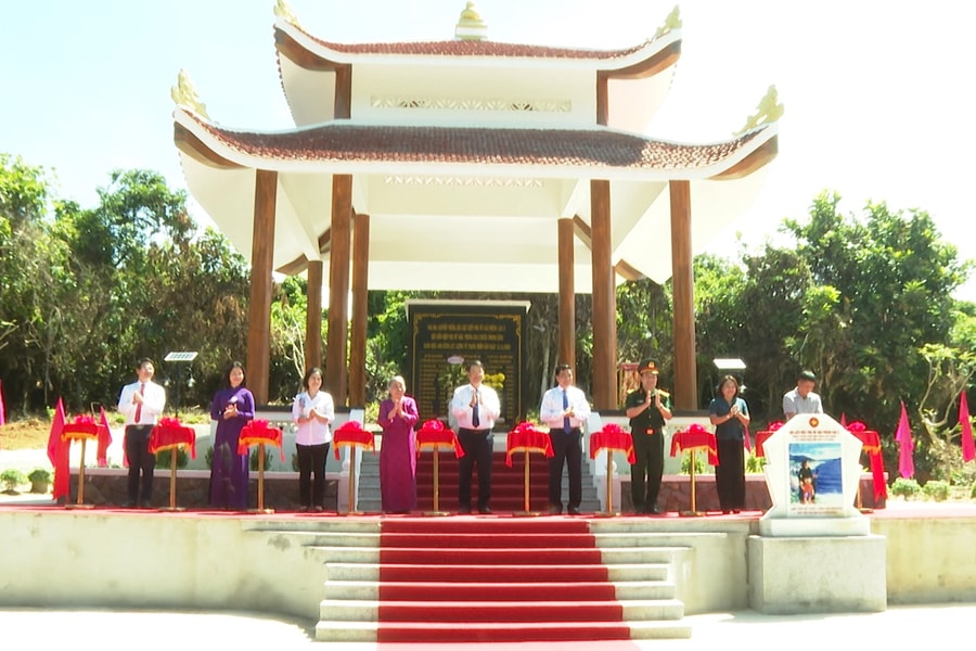 Khánh thành Nhà bia lưu niệm Hội Liên hiệp Phụ nữ Giải phóng Khu V