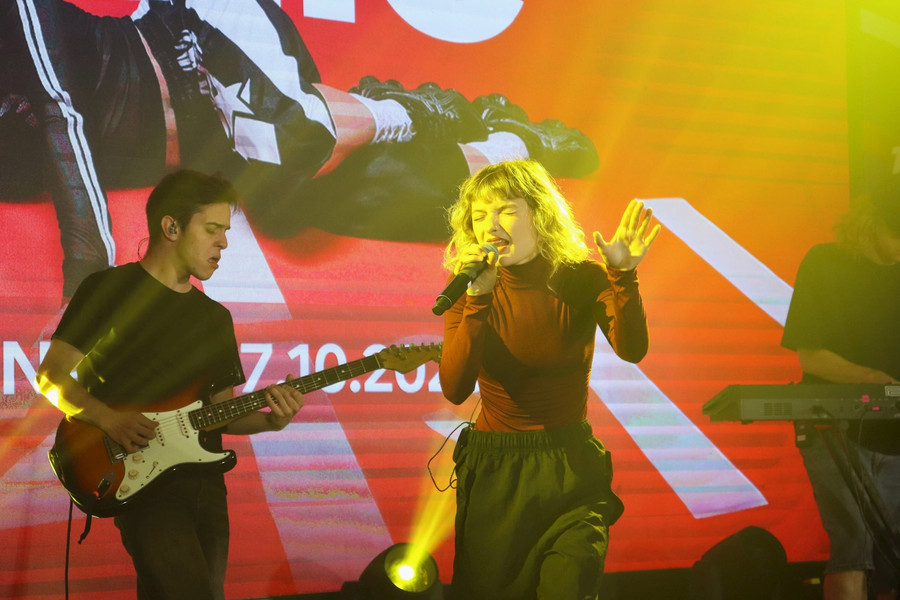 French pop-rock music band Zélie performs in Da Nang