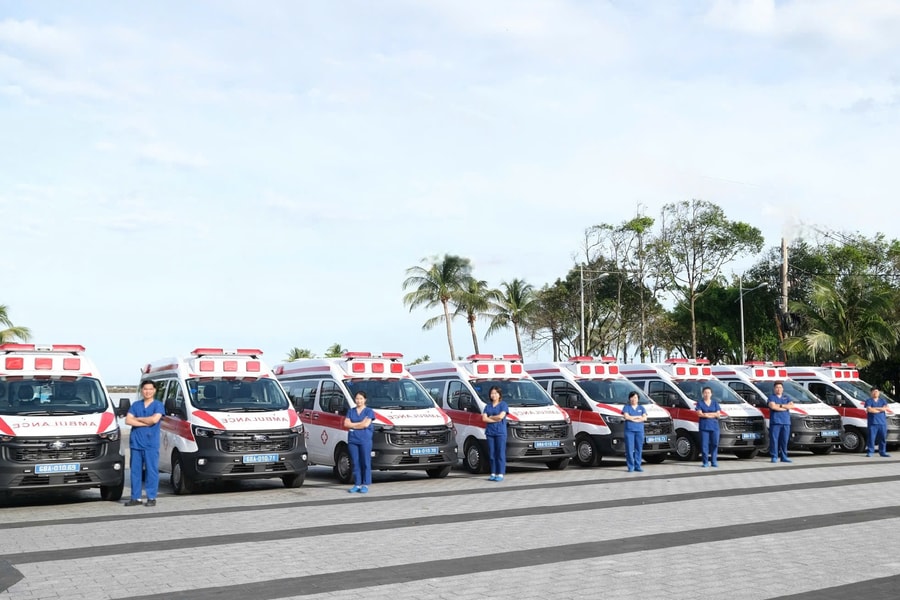 Khai trương cơ sở cấp cứu ngoại viện chuẩn quốc tế đầu tiên tại Việt Nam