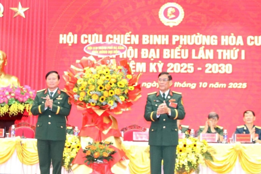 Ông Phạm Văn Lung giữ chức Chủ tịch Hội Cựu chiến binh phường Hòa Cường