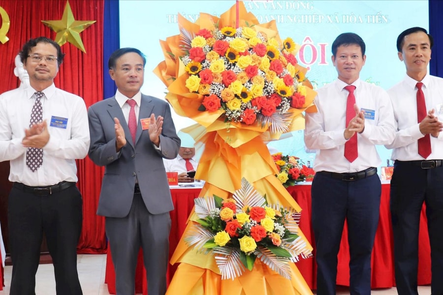 Thành lập Hội Doanh nghiệp xã Hòa Tiến