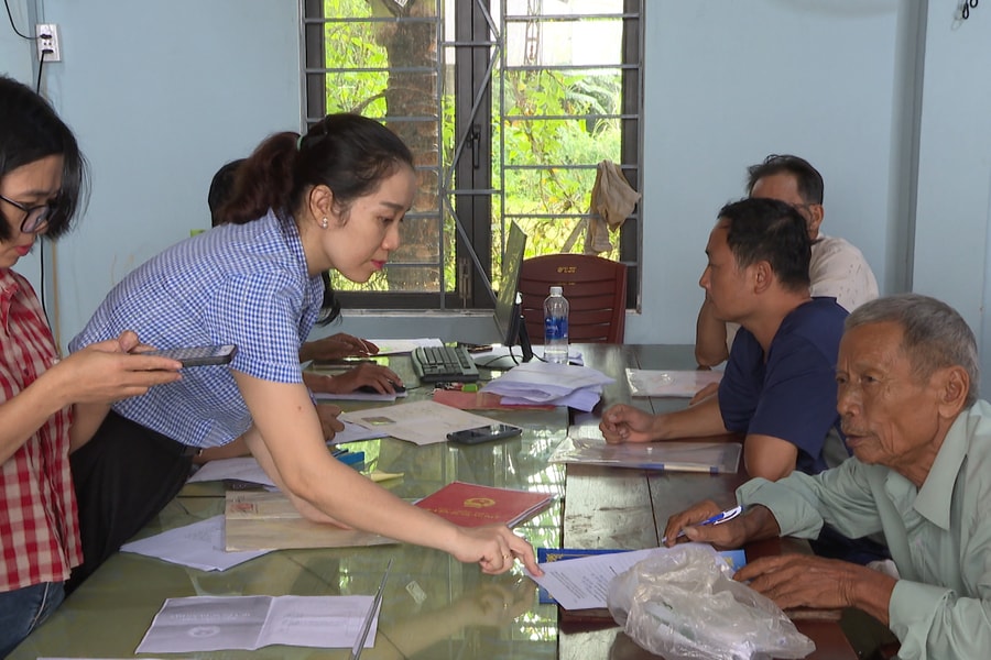 Xã Phú Ninh lập 15 tổ xung kích làm giàu, làm sạch cơ sở dữ liệu đất đai