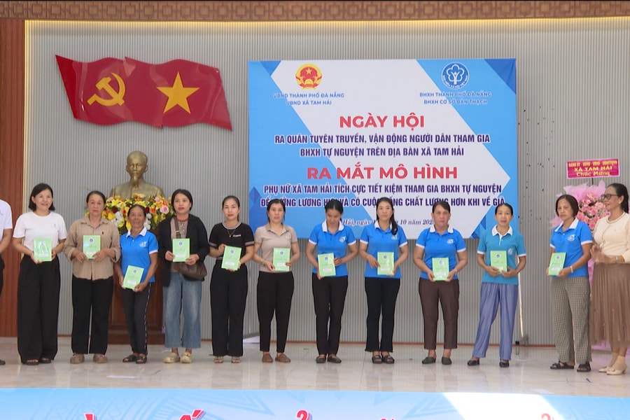 Xã Tam Hải tích cực vận động phụ nữ tham gia bảo hiểm xã hội tự nguyện