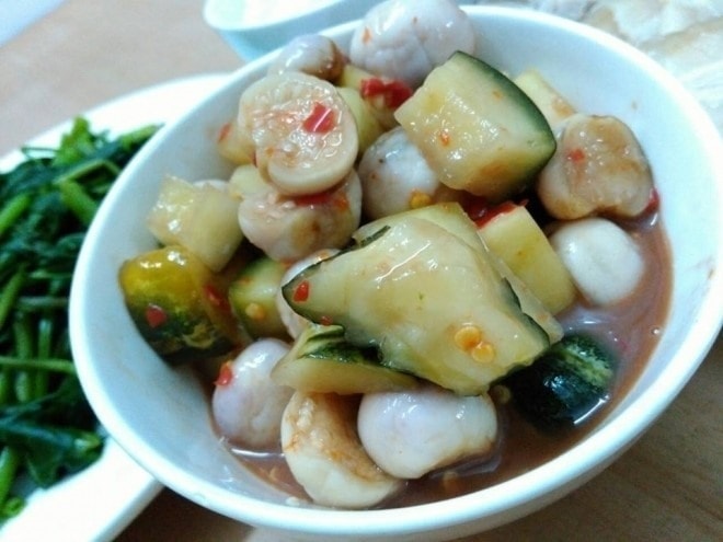 Món hết cơm ngày mưa dầm