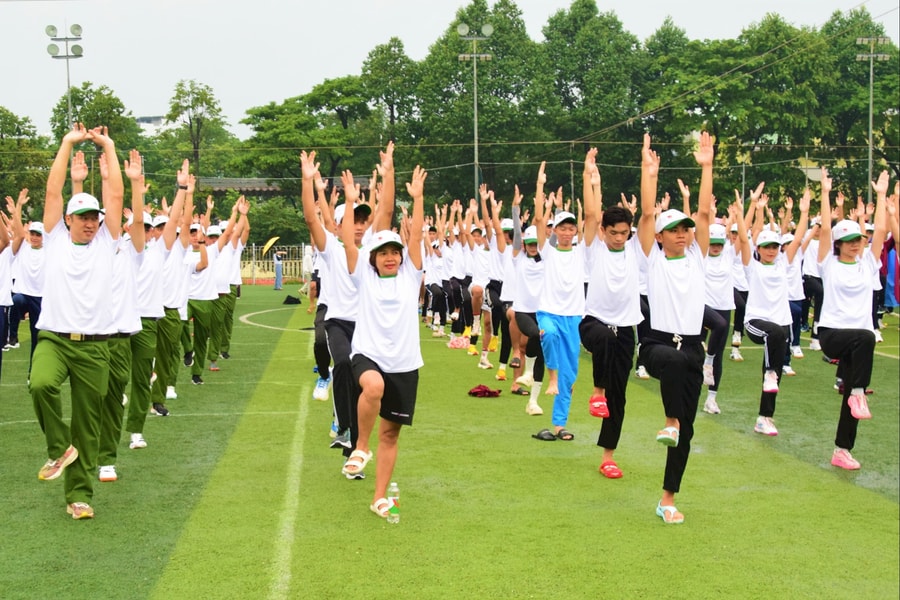 Tổ chức chương trình Toàn dân tập luyện thể dục thể thao