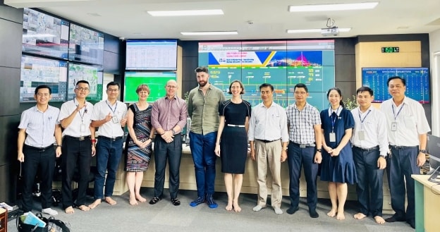 Đoàn công tác CSIRO và Đại sứ quán Australia thăm và làm việc tại PC Đà Nẵng