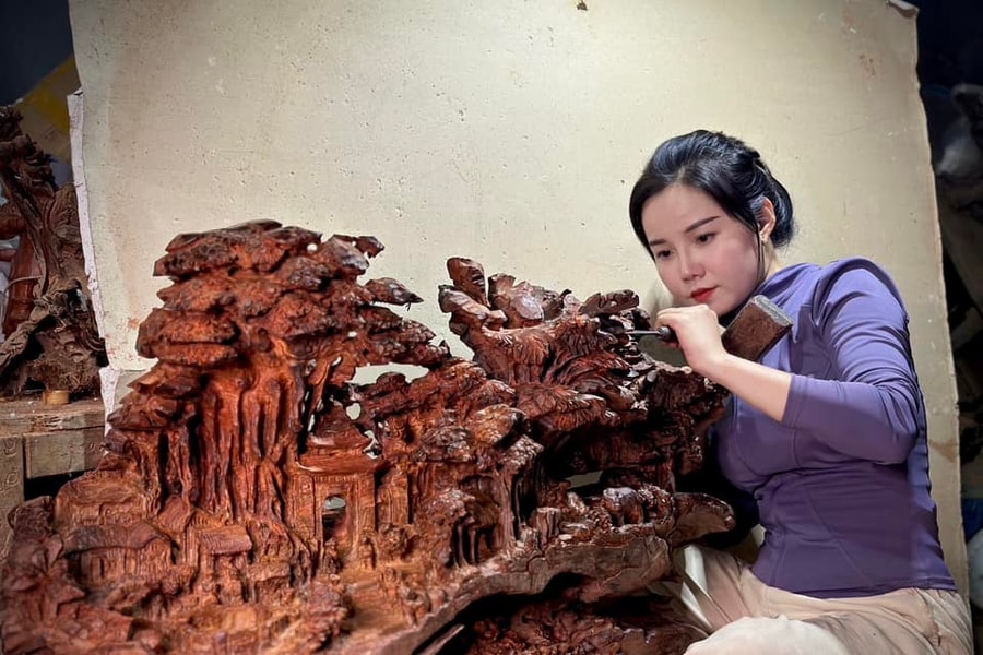 Nơi gỗ cất lời
