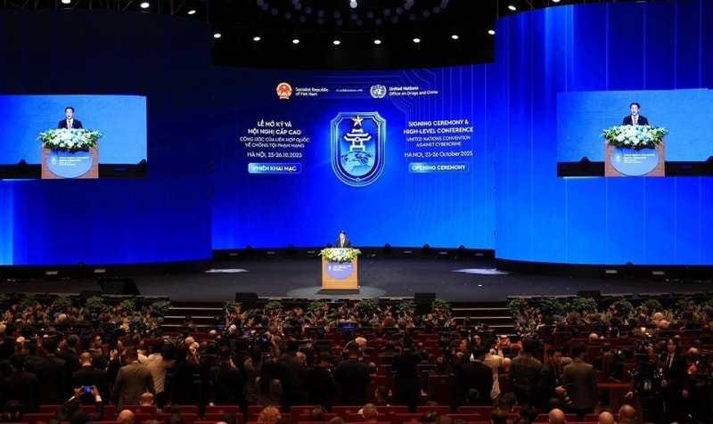 Signing ceremony of UN Convention against Cybercrime solemnly opens in Hanoi